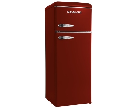 Retro refrigerator SNAIGE FR24SM-PRDO0E, red wine