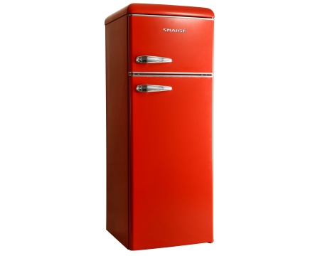 Retro refrigerator SNAIGE FR24SM-PRR50E, red