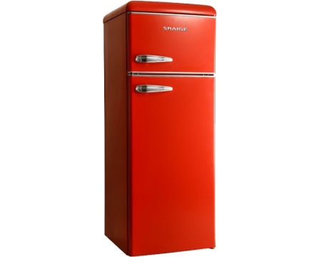 Retro refrigerator SNAIGE FR27SM-PRR50E, red